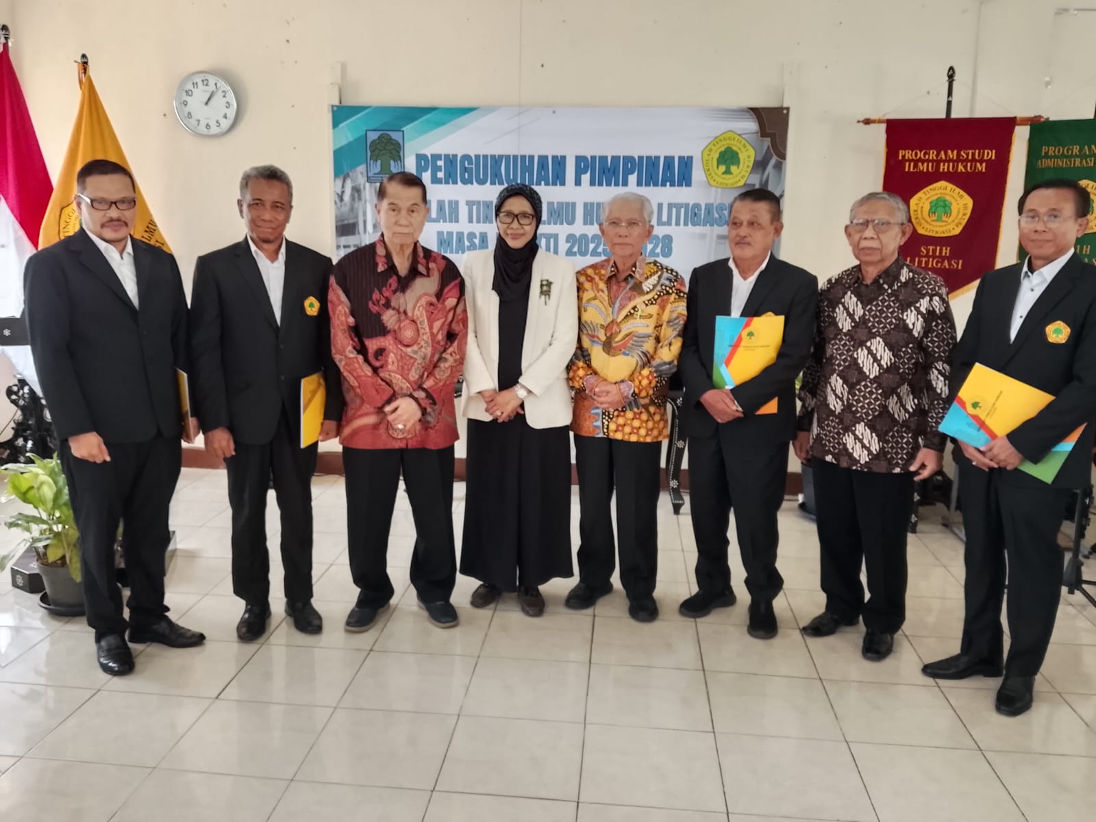 PENGUKUHAN KETUA STIH LITIGASI PERIODE 2025-2028